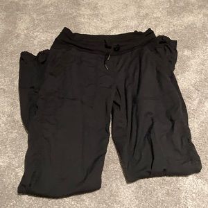 Lululemon unlined studio pants black